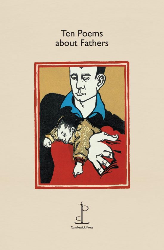 Front cover of the Ten Poems about Fathers poetry pamphlet