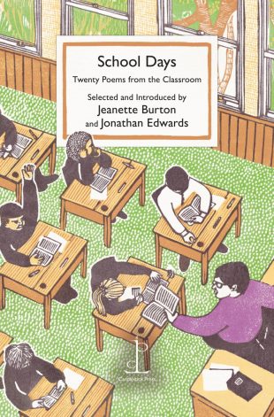 Front cover of the poetry pamphlet School Days: Twenty Poems from the Classroom