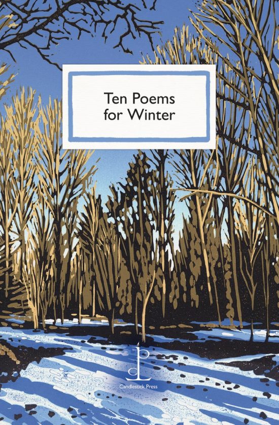 Front cover of the Ten Poems for Winter poetry pamphlet