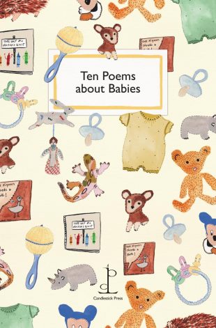 Front cover of the poetry pamphlet Ten Poems about Babies