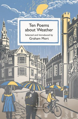 Front cover of the Ten Poems about Weather poetry pamphlet