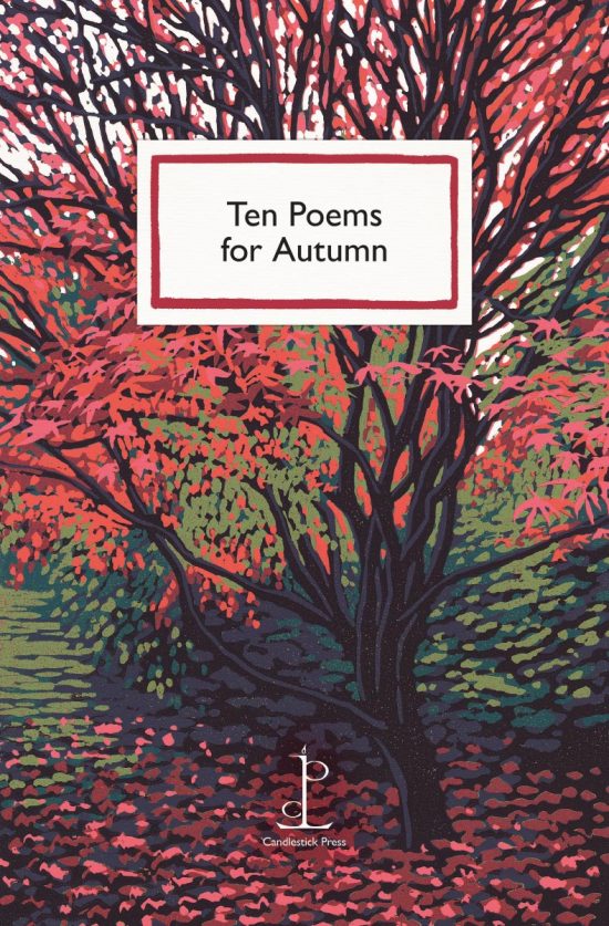 Front cover of the Ten Poems for Autumn poetry pamphlet